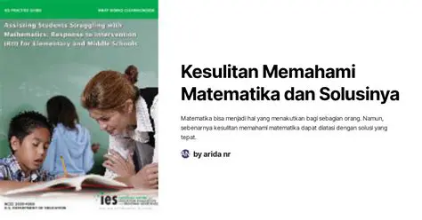 Kurangnya pemahaman konsep dasar