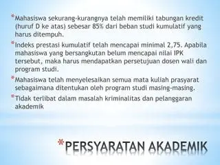 Kurangnya Prestasi Akademik