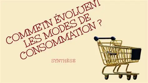 La Consommation et la Mode