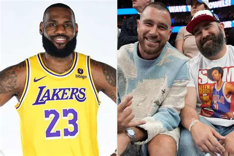 LeBron James to Join Travis and Jason Kelce on 'New Heights' Podcast: A Crossover of Sporting Eras