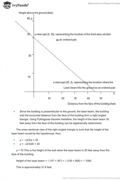 Mathematical and Physical Concepts