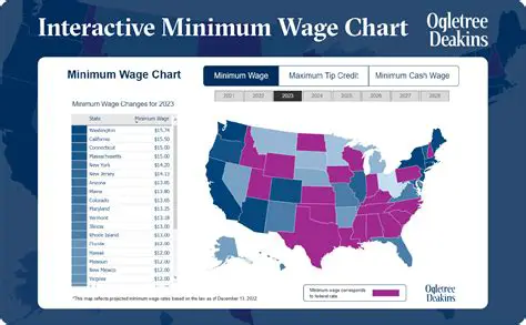 Maximum and Minimum Average Wages