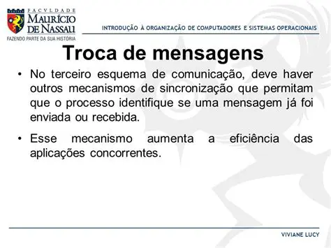 Mecanismos de Troca de Mensagens
