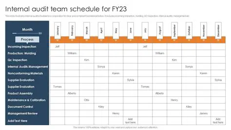 Meeting with audit team to inform of project