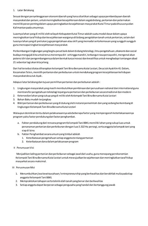 Mengerti latar belakang dan tujuan individu atau kelompok