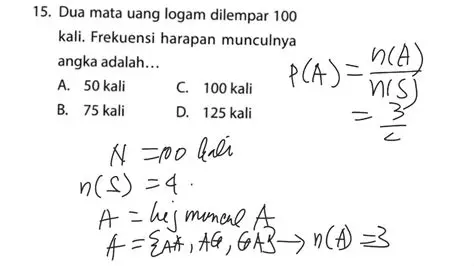 Menghitung Frekuensi Harapan Munculnya Angka Prima