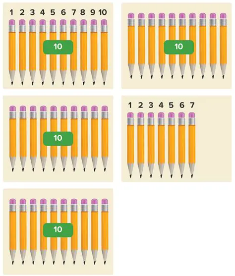 Menghitung Jumlah Pensil yang Diberikan
