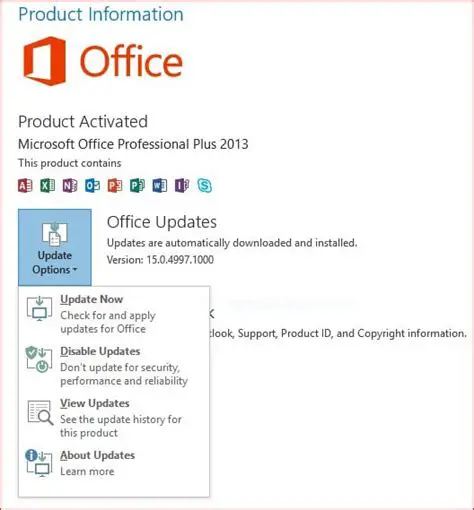 Microsoft Office 2013 Update Fixes Critical Issues