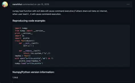 Minimal Example Code Reproducing the Issue