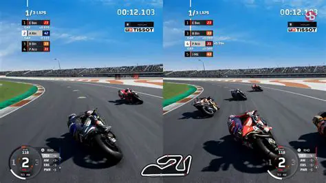 MotoGP 23: Mastering the Track Together – A Deep Dive into Split-Screen Career Race Co-op