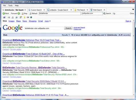 New Features in JetSoft Web Search