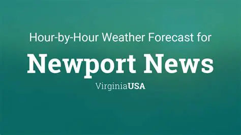 Newport News, Virginia: Your Comprehensive Hourly Weather Forecast from AccuWeather
