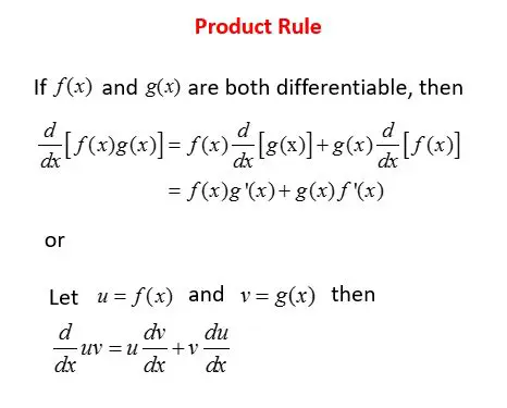 Not applying the product rule