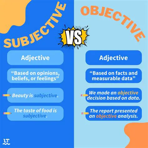 Objective and Explicit Text