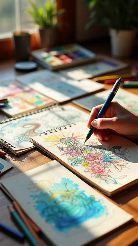 Online art journaling communities