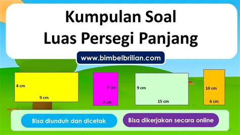 Pengertian Luas Persegi Panjang