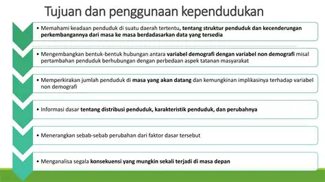 Perbedaan Karakteristik Kependudukan