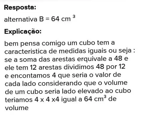 Perguntas e Respostas sobre Arestas de um Cubo