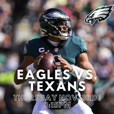 Philadelphia Eagles vs Houston Texans Live: A Thursday Night Football Showdown Guide