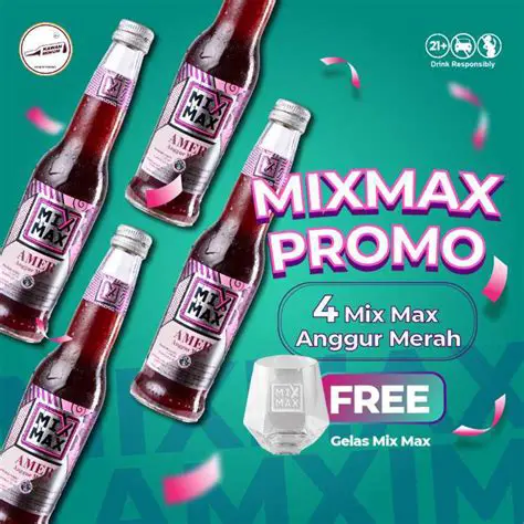 Menguak Popularitas Mix Max Anggur Merah: Kenapa Minuman Ini Begitu Dicari di Indonesia?