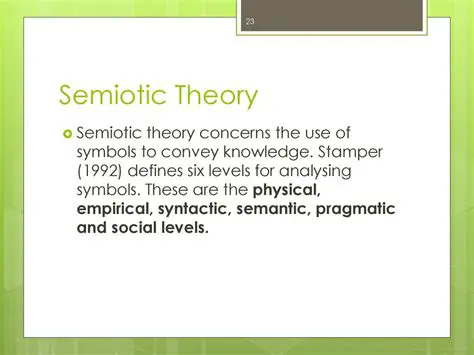 Pragmatic Approach and Semiotic Theory
