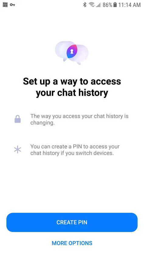 Preserve your chat history