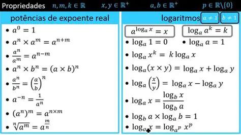 Propriedades dos Logaritmos