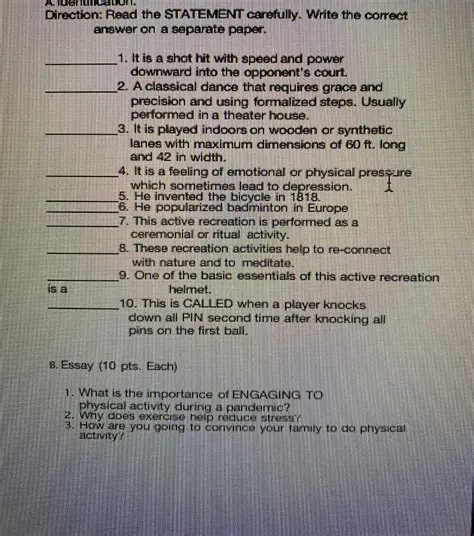 Read the statement carefully
