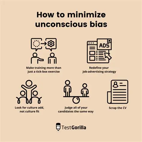 Recognize and challenge your own biases