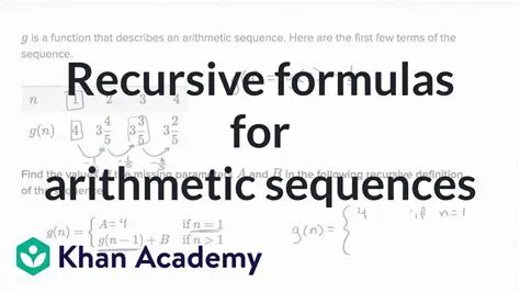 Recursive Definition for the Sequence