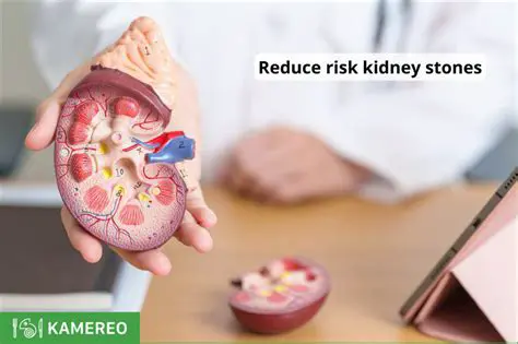 Reduce the risk of kidney stones