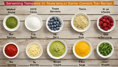 Reducing the number of servings