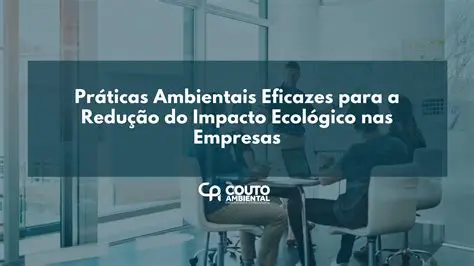 Reduzir seu impacto ambiental