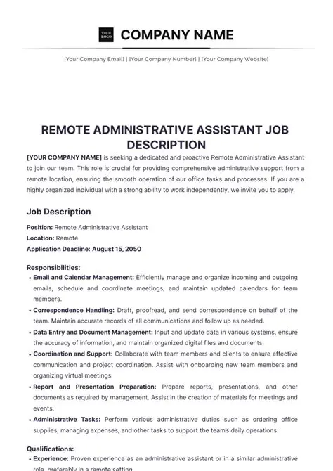 Unlocking Remote Administrative Assistant Jobs: Your No-Experience Pathway to a Thriving Career