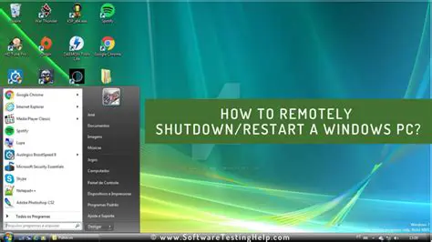 Remote shutdown with delay