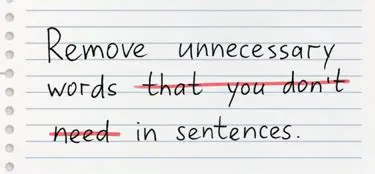 Remove unnecessary statements