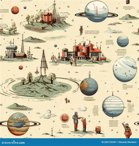 Richly detailed space environment