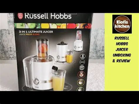 Russell Hobbs Juicer Review: Is It the Right Choice for Your Kitchen?