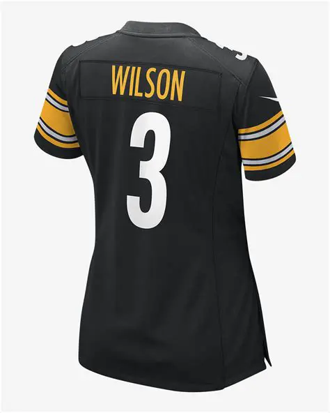 Russell Wilson Pittsburgh Steelers Jerseys: A New Era in Black and Gold