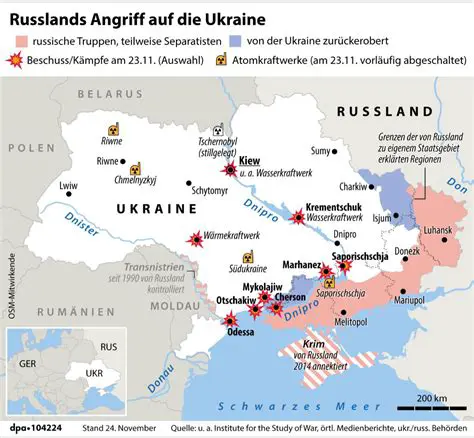 Der Russland-Ukraine Krieg: Eine Chronik des Konflikts und seine globalen Auswirkungen