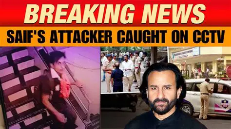 The Intrigue Surrounding Saif Ali Khan: Unraveling the CCTV Video News