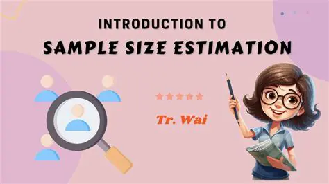 Sample Variance and Sample Size Estimation