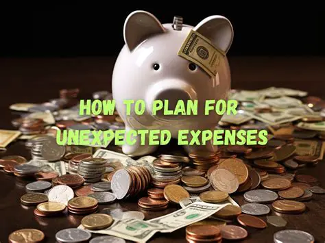 Save for unexpected expenses