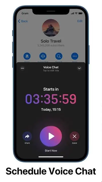 Scheduled Voice Announcements