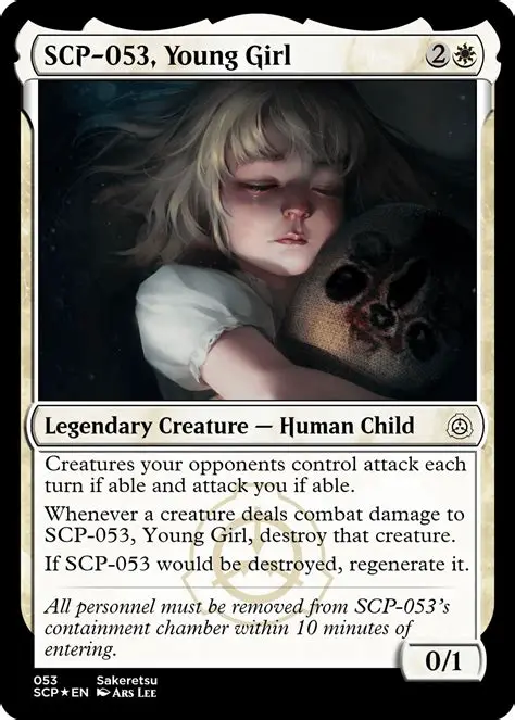 SCP-053 Indonesia: Unraveling the Enigma of 'The Young Girl'