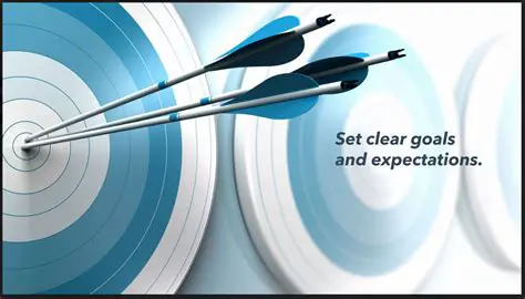 Set clear goals and expectations