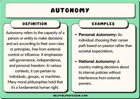 Special Autonomy Principle