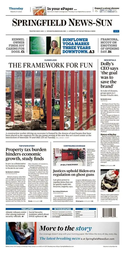 Breaking News: Your Guide to Springfield News-Sun Phone Numbers and Contact Information