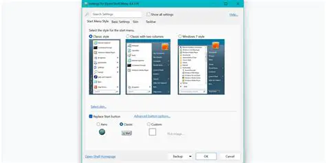 Standard Windows User Interface