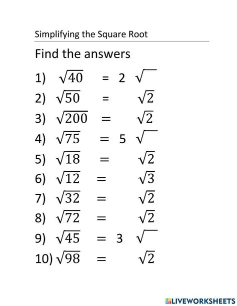 Start by simplifying the square root